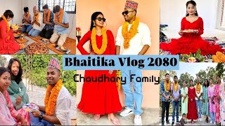 BHAI TIKA VLOG 2080❤️  Family celebration  special moments😎  Sandesh Vlogs [upl. by Bezanson]