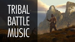 Tribal Hunt  Tribal Battle Music  Full Album [upl. by Ayotnom484]