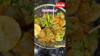 Shakarkandi Chaat  Evening Snacks Recipe  shorts food navratri recipe [upl. by Ami957]