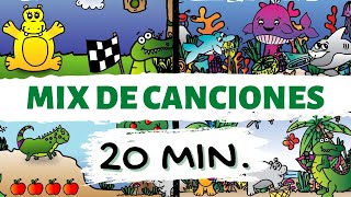 MIX DE CANCIONES 20 Minutos de OTA El Hipopótamo Vol 1  Cantando se aprende mejor [upl. by Lierbag]