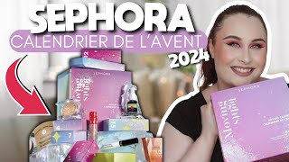 CALENDRIER DE LAVENT SEPHORA COLLECTION 2024  ON OUVRE TOUT [upl. by Venezia]