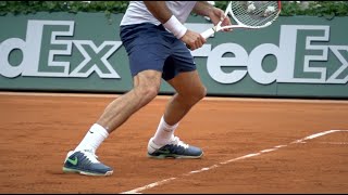 Roger Federer Ultimate Slow Motion Compilation  Forehand  Backhand  Serve  Volley  Footwork [upl. by Namruht]