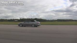 1080p BMW M3 E46 vs Saab 93 Convertible by Nordic [upl. by Tihom221]