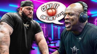 Ronnie Coleman REACTS to Big Boy Bakers WORLD RECORD Bench Press [upl. by Rehpatsirhc339]