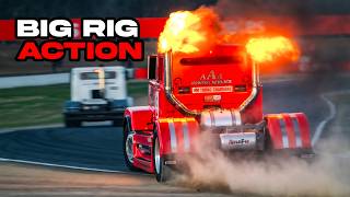 Full Contact Big Rig Racing Australian Super Trucks Winton Motor Raceway [upl. by Assirrac]