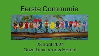 Eerste Communie 28 april 2024 [upl. by Einor270]