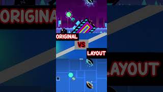 Revealed Geometry Dash Deadlocked Original Vs Layout [upl. by Ilak31]