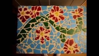 How to create a mosaic tile art piece [upl. by Metah]