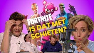 Jeroen Meus amp Rick Verheye spelen voor het eerst Fortnite  Het beste uit Control Pedro 3 [upl. by Joletta]