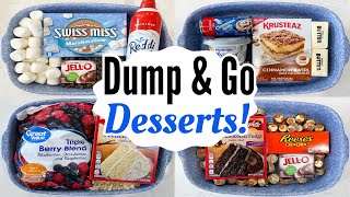 6 AMAZING Dump Cake Recipes  The EASIEST Holiday Dessert Recipes  Julia Pacheco [upl. by Navanod]