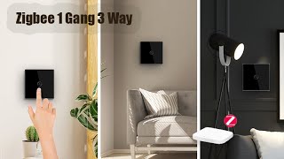 How to install and connect zigbee 1gang 3 way switch  Ft Bseed [upl. by Genna]