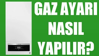 Buderus Kombi Gaz Ayarı Nasıl Yapılır [upl. by Vitek585]