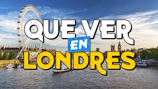 🧳️ TOP 10 Que Ver en Londres ✈️ Guía Turística Que Hacer en Londres [upl. by Yaner]