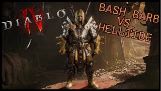 Diablo 4  Bash Barbarian in new triple Helltide  Gameplay  All chests and loot  Season 4 [upl. by Lindo556]