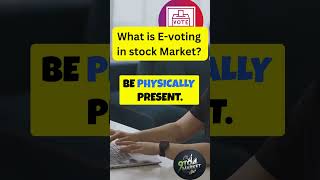 What is EVoting in the Stock Market Explained evoting stockmarket [upl. by Gloriana]