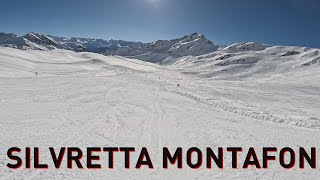 Silvretta Montafon Skigebiet  pure Abwechslung beim Skifahren [upl. by Rodama]