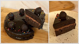 Only 3 Ingredient Chocolate Cake On tawa  No Cream No Oven Kadai Eggs Super Easy Chocolate Cake [upl. by Nortna]