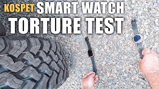 KOSPET Tank M3 amp T3 Ultra Smartwatch Review amp Torture Testing  Can They Survive [upl. by Barren]