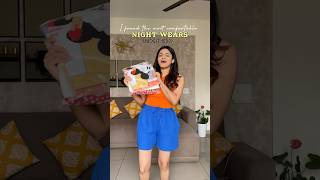 Nightwear Haul  Comfortable wear  Archita Shenoy [upl. by Annoif121]