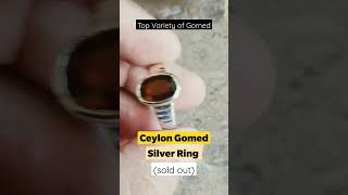 Ceylon Gomed in Ring  Gents Ring  Silver Ring for Men [upl. by Anabahs232]