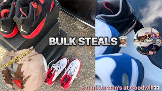 BUYING MULTIPLE STEALZ🔥👨🏽‍🍳JORDAN at GOODWILL🫢TRAVIS 6 for STEAL🔥 [upl. by Dana]