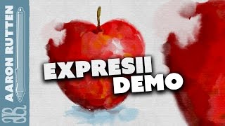 Expresii HyperRealistic Watercolor Demo [upl. by Norean]