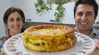 Torta di ricotta con gocce di cioccolato senza farina e lievito  Ricetta [upl. by Leik]