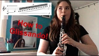 How to Glissando on the Clarinet [upl. by Darryn]