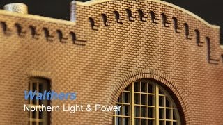 HO Scale Building Construction Northern light amp Power Build painting and weathering [upl. by Utham142]