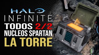 Halo Infinite  La Torre  Todos los núcleos Spartan [upl. by Mills]