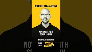 See you in London November 24th 2024 at the iconic Scala Tickets schillermusiccom [upl. by Wiskind]