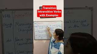 Transitive Intransitive Verbs with Examples english learnenglish englishgrammar englishspeking [upl. by Haida22]