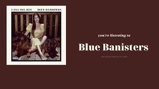 Vietsub  Lyrics  Blue Banisters  Lana Del Rey [upl. by Halland]