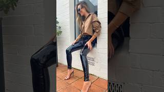 How To Wear Faux Leather Leggings [upl. by Costa971]