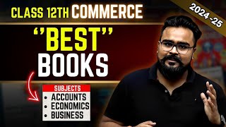 BEST BOOKS for CLASS 12 COMMERCE  202425 GAURAV JAIN [upl. by Lehctim]