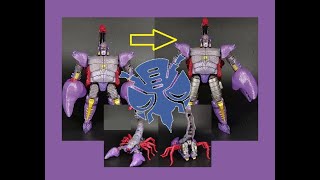 Scorponok Kingdom add on kit leg extensions [upl. by Elmore]