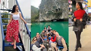 Visited Dark amp light cave 😍Ha Long Bay to Sapa long journey ☺️ dailyvlog bengalivlog vietnam [upl. by Cal]