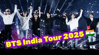 BTS Confirm India Tour 2025 🇮🇳  Jin Concert India [upl. by Booker801]