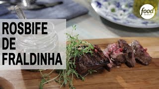 ROSBIFE DE FRALDINHA COM MOLHO CHIMICHURRI  BIZU [upl. by Ilse]