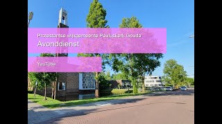 Avonddienst 4 augustus 2024  1900  ds Veluw uit IJsselmonde [upl. by Akcirderf193]