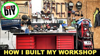 How I Built My Workshop  START to FINISH [upl. by Adnamma]