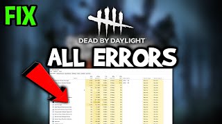 Dead by Daylight – How to Fix All Errors – Complete Tutorial [upl. by Leitman693]