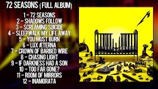 Metallica  72 Seasons 2023 Full Album [upl. by Gaul]