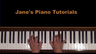 Bohemian Rhapsody Piano Solo Version Tutorial 1 of 3 [upl. by Arica]