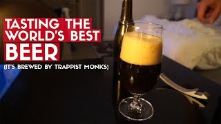 WESTVLETEREN 12 REVIEW  quotBest Beer In The Worldquot  Brewed in Belgium by Trappist Monks [upl. by Burrton]