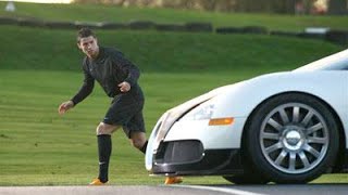 Cristiano Ronaldo vs Bugatti Veyron [upl. by Trill]