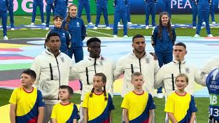 English national anthem 🏴󠁧󠁢󠁥󠁮󠁧󠁿 England  Slovenia 🇸🇮 EURO 2024 Cologne euro2024 [upl. by Ocirled]