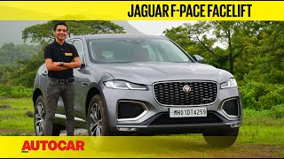 2021 Jaguar FPace review  Inside job  First Drive  Autocar India [upl. by Haslett]