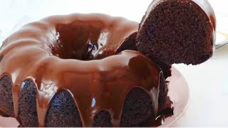 Easy Chocolate Bundt Cake Recipe  Bundt Cake Eggless [upl. by Zenia442]