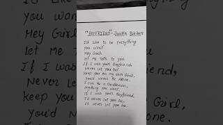 Boyfriend  Justin Bieber song  English song justinbieber englishsongs [upl. by Irehs]